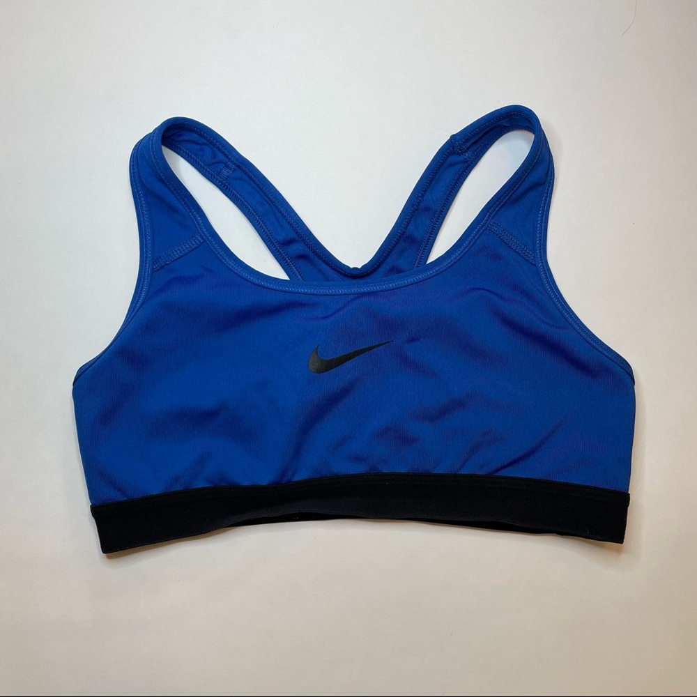 Blue Nike Sports Bra